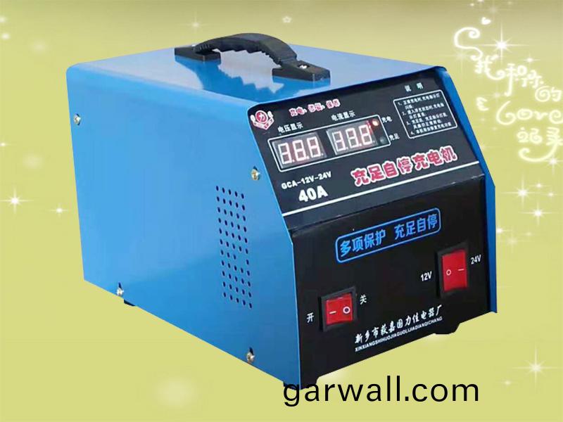 GCA-12V-24V   40A充足(zu)自停(ting)充電機 GCA-12V-24V   40A充(chong)足自(zi)停(ting)充電(dian)機